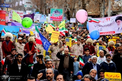 حضور دیدنی مردم گلستان در جشن بزرگ انقلاب/ برگزاری پرشور راهپیمایی 22 بهمن در جای جای گلستان + تصاویر