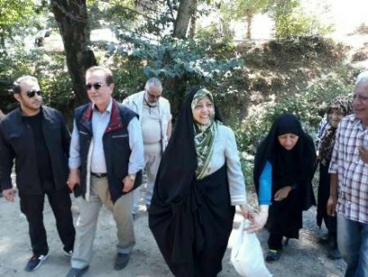 رئیس سازمان محیط زیست از جاذبه‌های گردشگری شهرستان رامیان بازدید کرد