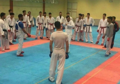اردوی تیم ملی کاراته امید‌های ایران در گرگان برگزار شد