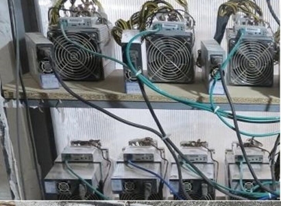 ۱۰ دستگاه استخراج ارز دیجیتال در گنبدکاووس کشف شد