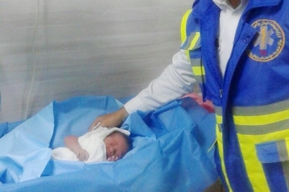 تولد نوزاد کلاله ای در آمبولانس