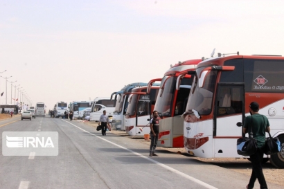 ۱۵۰ اتوبوس زائران گلستانی اربعین را راهی مرز مهران کرد