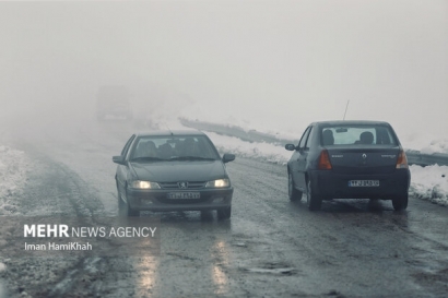 بارش برف در ارتفاعات گلستان/سامانه بارشی شنبه استان را ترک می کند