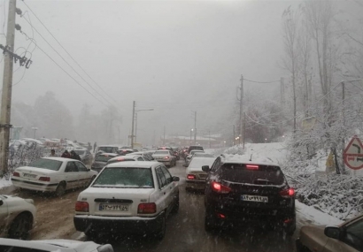 تردد در محورهای گردشگری و کوهستانی زیارت و توسکستان گرگان ممنوع شد