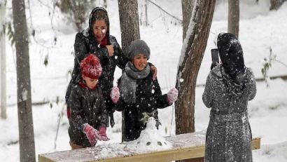 سنگ تمام بهمن برای گلستان / ارتفاع برف در برخی مناطق استان به ۸۰ سانتی متر رسید