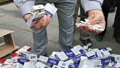 کشف بیش از یک میلیون و ۴۷۳ هزار نخ سیگار قاچاق در بندرترکمن