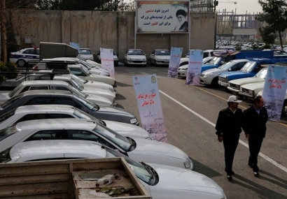 تعیین تکلیف خودروهای توقیفی در استان گلستان