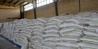کشف ۱۲۲ تن برنج احتکار شده در آزادشهر