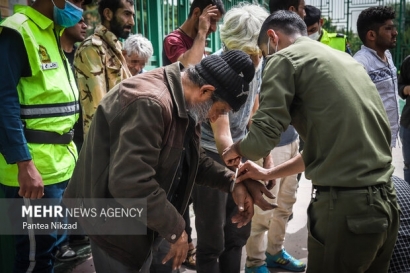 ۱۰۶ نفر از معتادان متجاهر شهر گرگان جمع آوری شدند