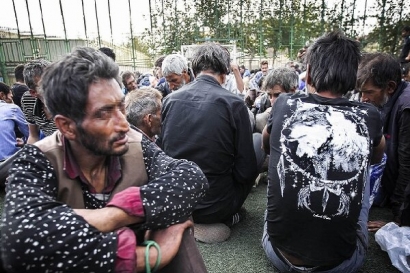 ۵۹ معتاد متجاهر در آزادشهر جمع آوری شدند