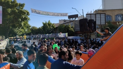 مهمانی کیلومتری غدیر با ۴۲۰ موکب مردمی در گلستان آغاز شد