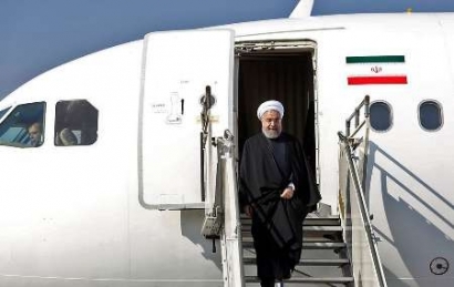 رئیس جمهوری وارد استان گلستان شد