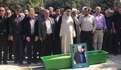 وداع با آخرين سياه‌باز نمايش ايران/ عطااله صفرپور در خانه ابدی آرام گرفت/ نماینده ولی‌فقیه نماز افتخار گرگان را اقامه کرد + عکس