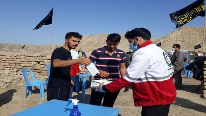 خدمات جوانان گلستانی به بیش از ۱۹ هزار نفر در طرح نذر سلامت ۲