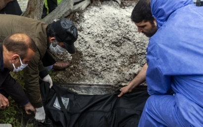 خانه ابدی متوفیان بیماران کرونا در علی آباد کتول