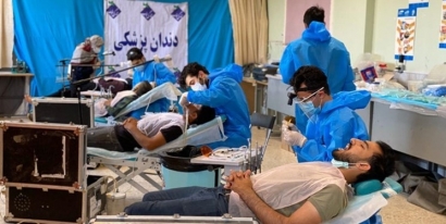 خدمات دندانپزشکی رایگان به مردم محروم گرگان