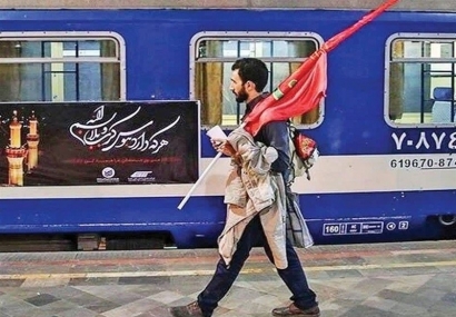 اعزام زائران گلستانی با نخستین قطار ویژه اربعین به کرمانشاه