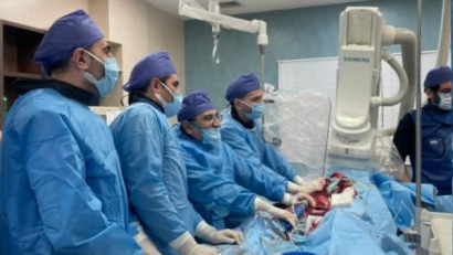 نخستین تعویض دریچه آئورت از طریق آنژیوگرافی در گلستان