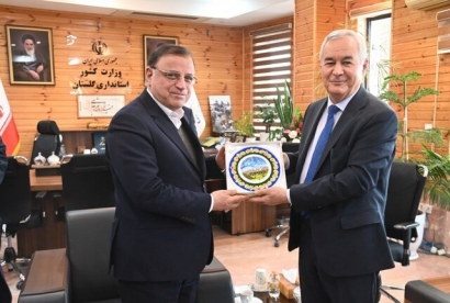 دیدار سفیر تاجیکستان در ایران با استاندار گلستان
