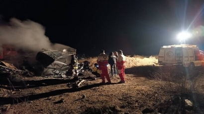 تصادف زنجیرهای در محور خوشییلاق–شاهرود با ۲ فوتی و یک مصدوم