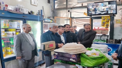 بازدید میدانی معاون اقتصادی استاندار گلستان از بازار شهرستان‌ها