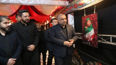 برپایی نمایشگاه «حقوق بشر آمریکایی به روایت تصویر» در موکب دادگستری گلستان