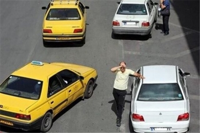 برخورد با مسافربرهای شخصی در گرگان